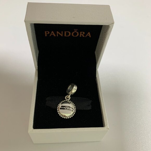 Pandora Seattle Seahawks Charm - Picture 3 of 4